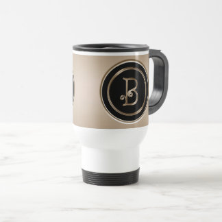 Monogramm ‚Letter B‘ Reisebecher