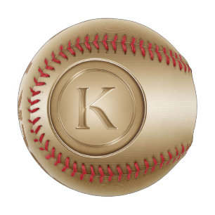 Monogramm "Letter K" Baseball