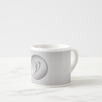 Monogramm "Letter V" Espressotasse
