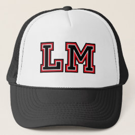 Monogramm "LM" Truckerkappe