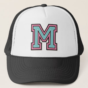 Monogramm ‚M‘ Truckerkappe
