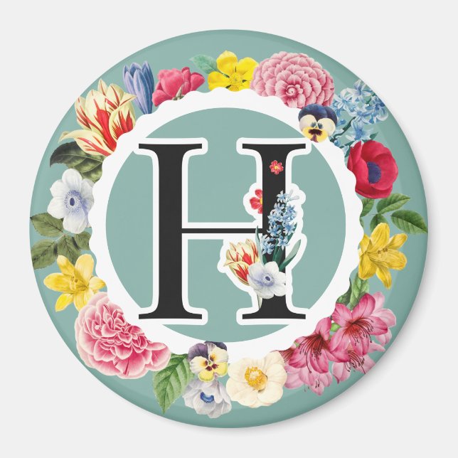 Monogramm Magnet (Vorne)