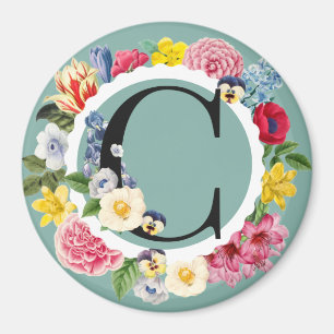 Monogramm Magnet