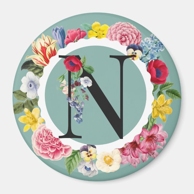 Monogramm Magnet (Vorne)