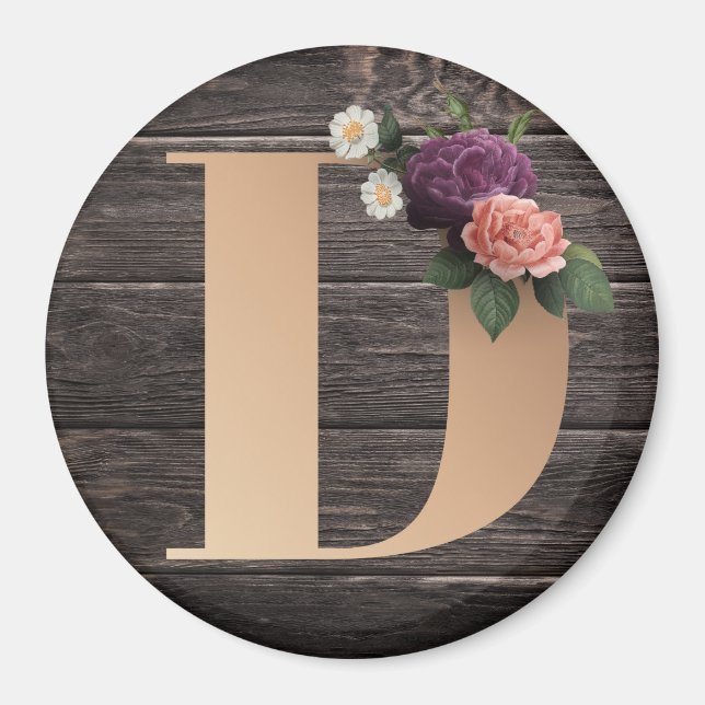 Monogramm Magnet (Vorne)