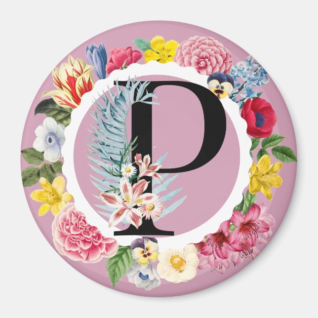 Monogramm Magnet (Vorne)