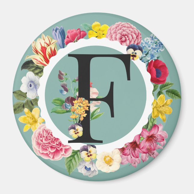 Monogramm Magnet (Vorne)