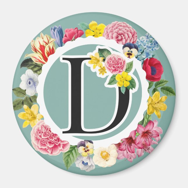 Monogramm Magnet (Vorne)