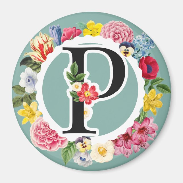 Monogramm Magnet (Vorne)