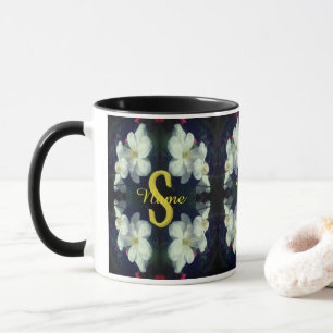Monogramm mit Ihrem Anfangsbuchstaben und Namen Cl Tasse