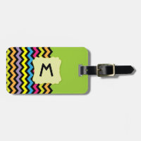 Monogramm mit schwarzen Sparren u. hellen Farben