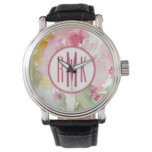 Monogramm Mitte Juli Armbanduhr
