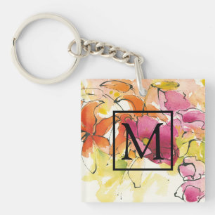 Monogramm Mitte Juli Schlüsselanhänger