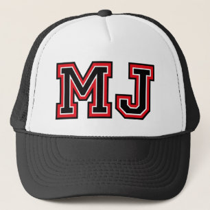 Monogramm ‚MJ‘ Truckerkappe