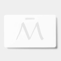 Monogramm modern einfache Minimalist Plain