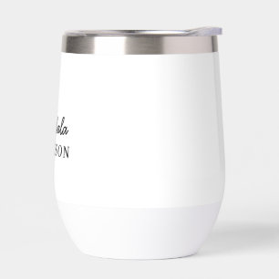 Monogramm Modern Minimalistisch Sauber Einfach Wei