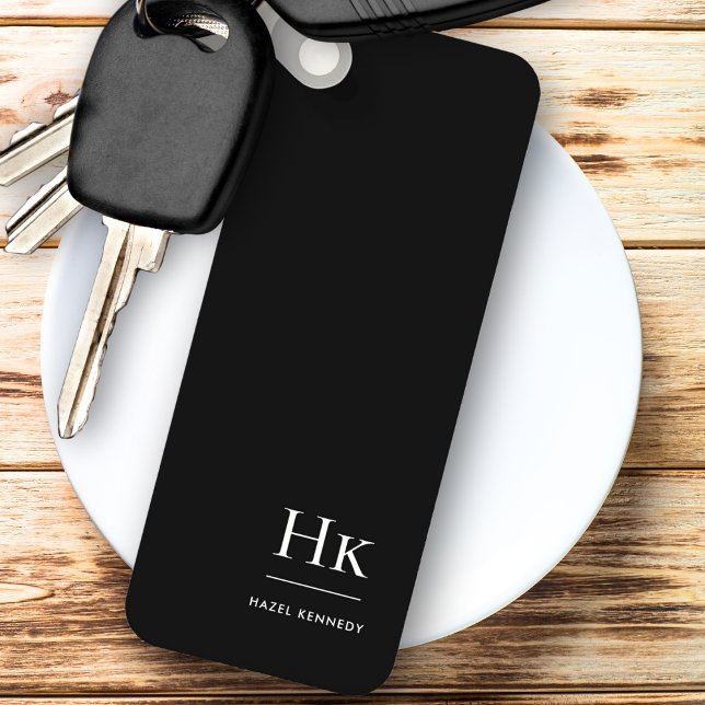 Monogramm Modernes Klassisches Minimalistisches Sc Schlüsselanhänger (Von Creator hochgeladen)