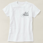 Monogramm Mutter der Braut Hochzeit T—Shirt T-Shirt<br><div class="desc">Monogramm Mutter der Braut Hochzeit T—Shirt. Anpassen mit Ihrem Monogramm Initial, Farbwahl und fügen Sie zusätzlichen Text, wenn Sie möchten. von Elke Clarke 2011</div>