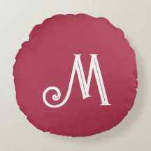 Monogramm Name Deep-Rose