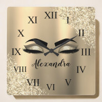 Monogramm-Name des Glitzer