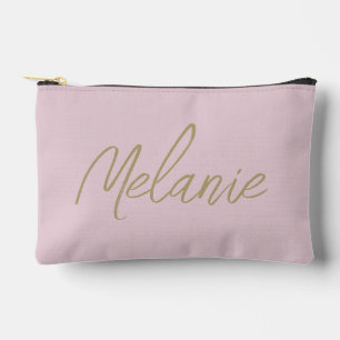 Monogramm Name Elegant Modernes Minimalistisches R Zubehörtasche