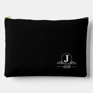 Monogramm Namens-Reise-Kosmetik-Tasche Zubehörtasche