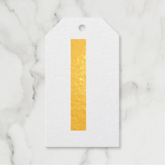 Monogramm Namensbuchstabenalphabet einfach klein t Geschenkanhänger (Vorderseite)