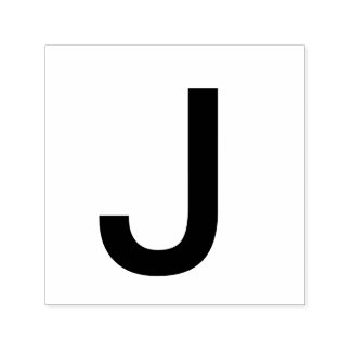 Monogramm Namensbuchstabenalphabet einfach klein t Permastempel