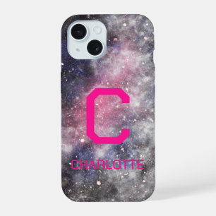 Monogramm Namensraum iPhone 15 Hülle