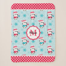 Monogramm Niedlicher Weihnachtsfeiertag