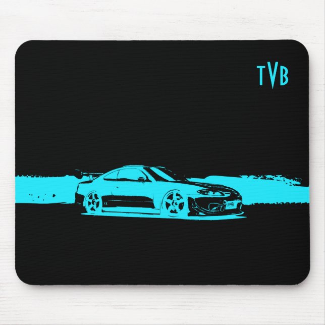 Monogramm Nissan Silvia Mousepad (Vorne)