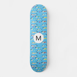 Monogramm Octopus Skateboard