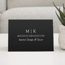 Monogramm oder Logo-Werbefilm hinzufügen schwarz g