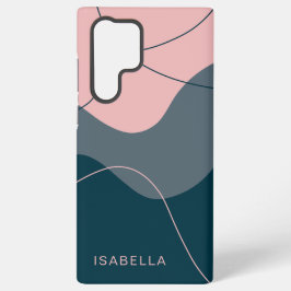 Monogramm Personalisiert Abstrakt Samsung Galaxy Hülle