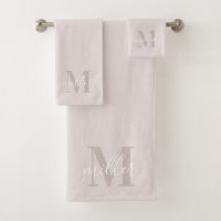 Monogramm Personalisierter Name für moderne rosa