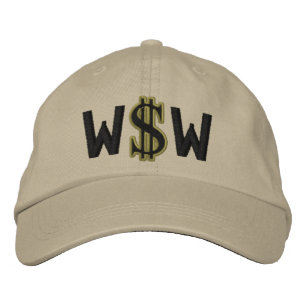 Monogramm Personalisiertes Dollar-Zahlungsmittel Bestickte Kappe