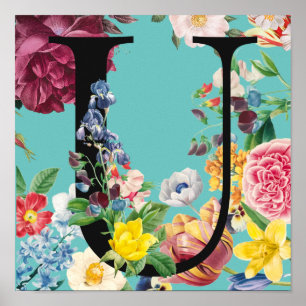 Monogramm Poster
