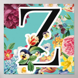 Monogramm Poster
