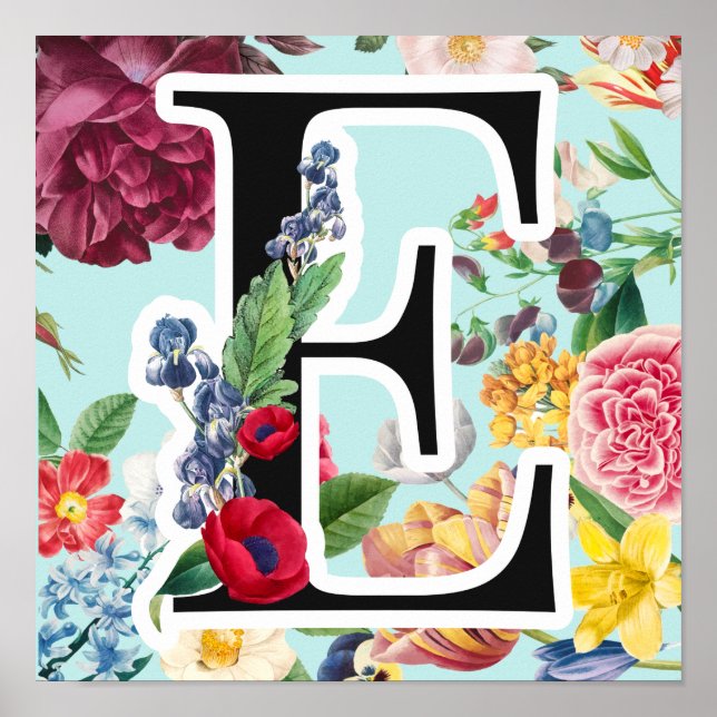 Monogramm Poster (Vorne)