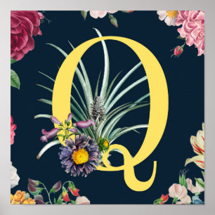 Monogramm Poster
