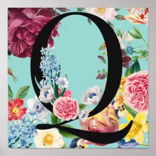 Monogramm Poster