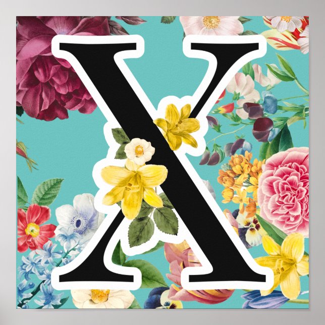 Monogramm Poster (Vorne)