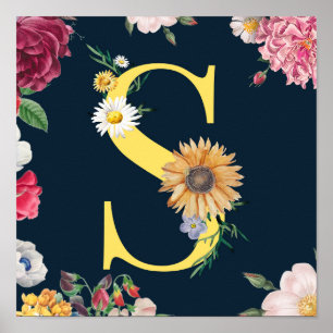 Monogramm Poster