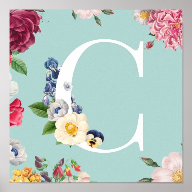 Monogramm Poster (Vorne)