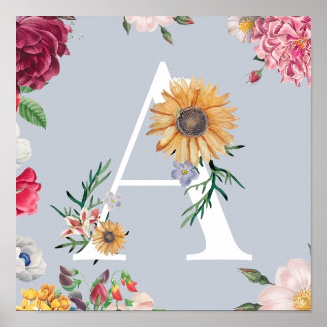 Monogramm Poster (Vorne)