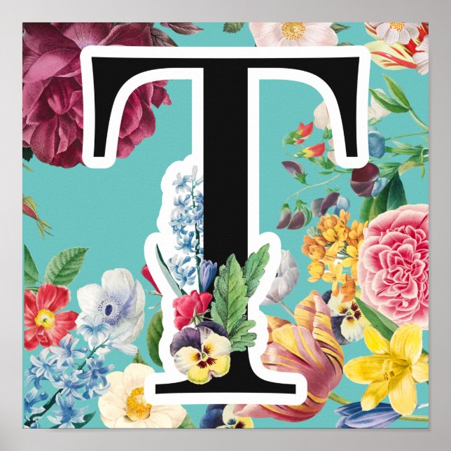 Monogramm Poster (Vorne)