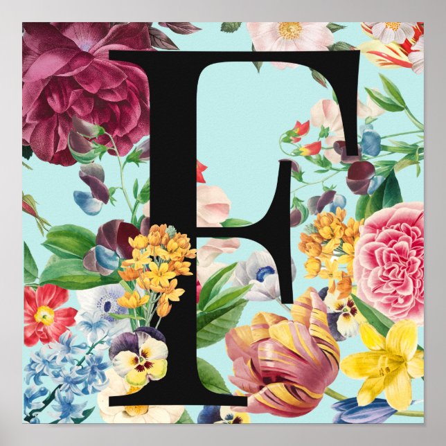 Monogramm Poster (Vorne)