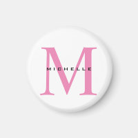 Monogramm Rosa Ihr Name Sondergeschenk Geliebte ei