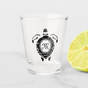 Monogramm Schnapsglas