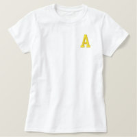 MONOGRAMM SCHREIBEN A SHIRT